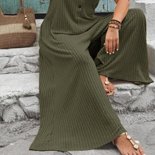 Load image into Gallery viewer, ✨HOT SALE 50% OFF ✨ 2026🔥 Sleeveless Ribbed Wide-Leg Jumpsuit with Pockets
